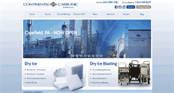 Desktop Screenshot of continentalcarbonic.com